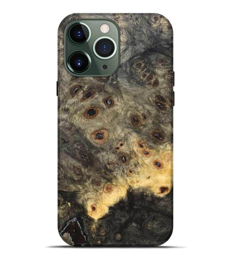 iPhone 13 Pro Max Wood Live Edge Phone Case - Maud (Solid Wood, 824108)