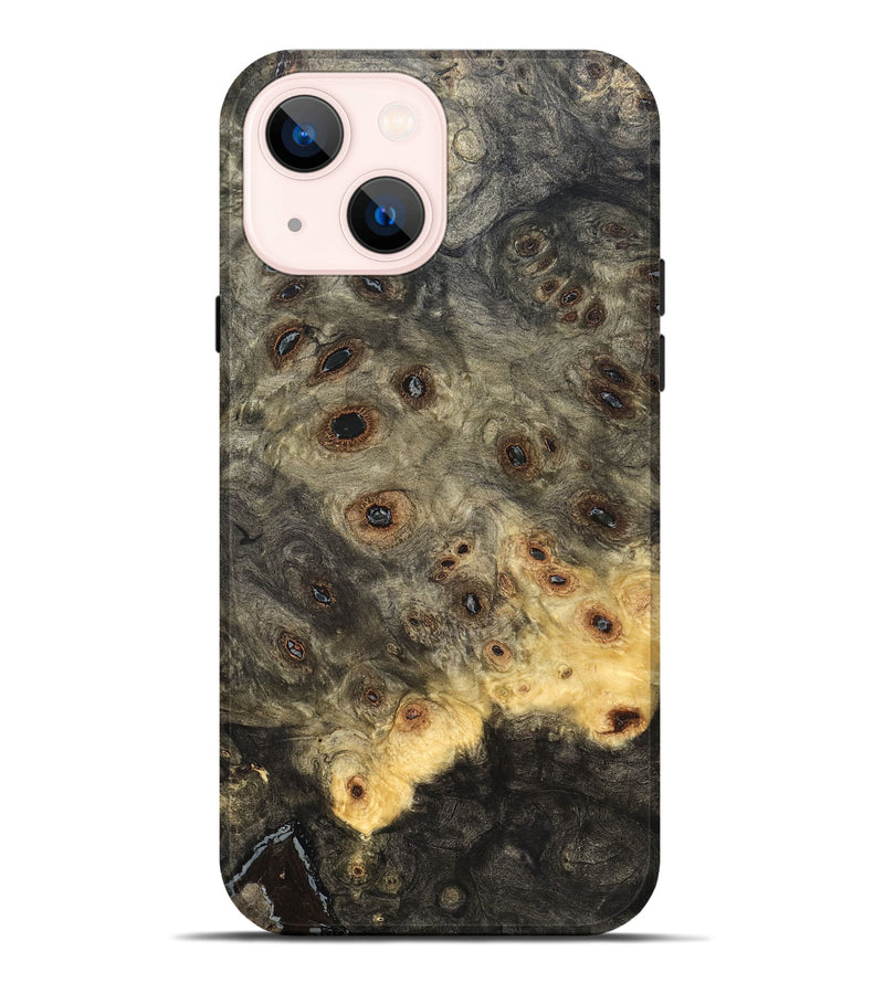 iPhone 14 Plus Wood Live Edge Phone Case - Maud (Solid Wood, 824108)