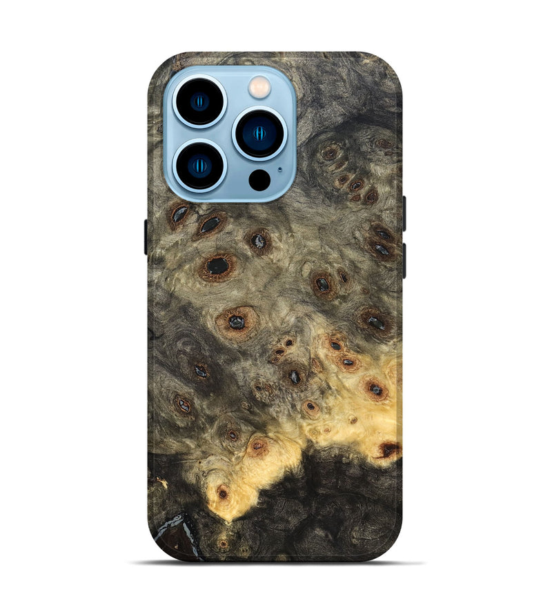 iPhone 14 Pro Wood Live Edge Phone Case - Maud (Solid Wood, 824108)
