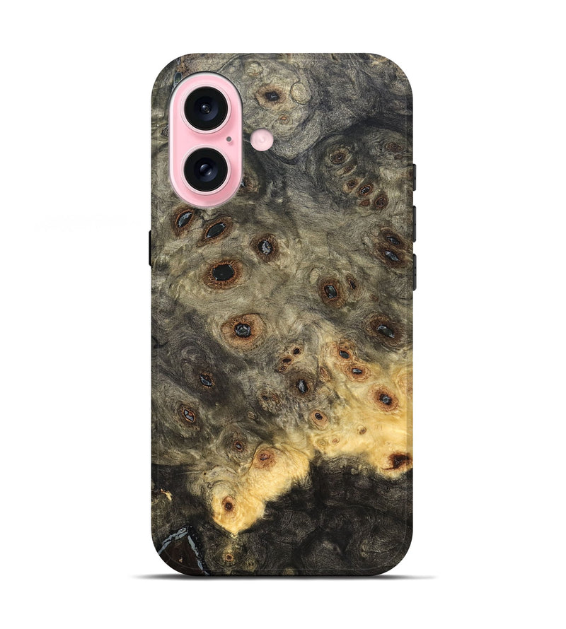 iPhone 17 Wood Live Edge Phone Case - Maud (Solid Wood, 824108)
