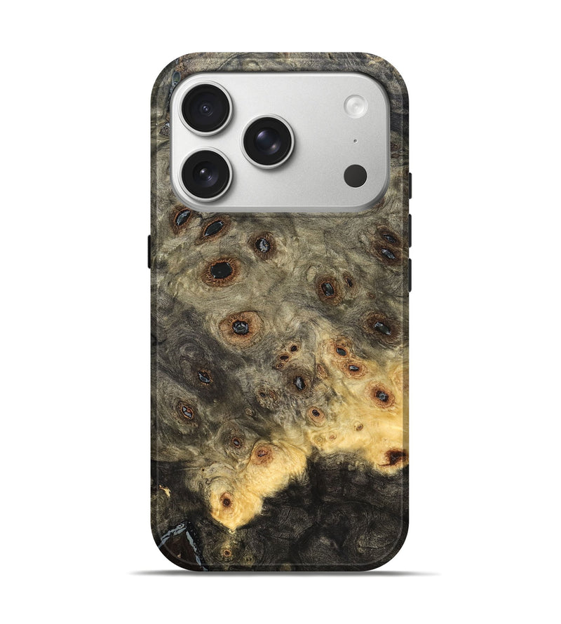 iPhone 17 Pro Wood Live Edge Phone Case - Maud (Solid Wood, 824108)