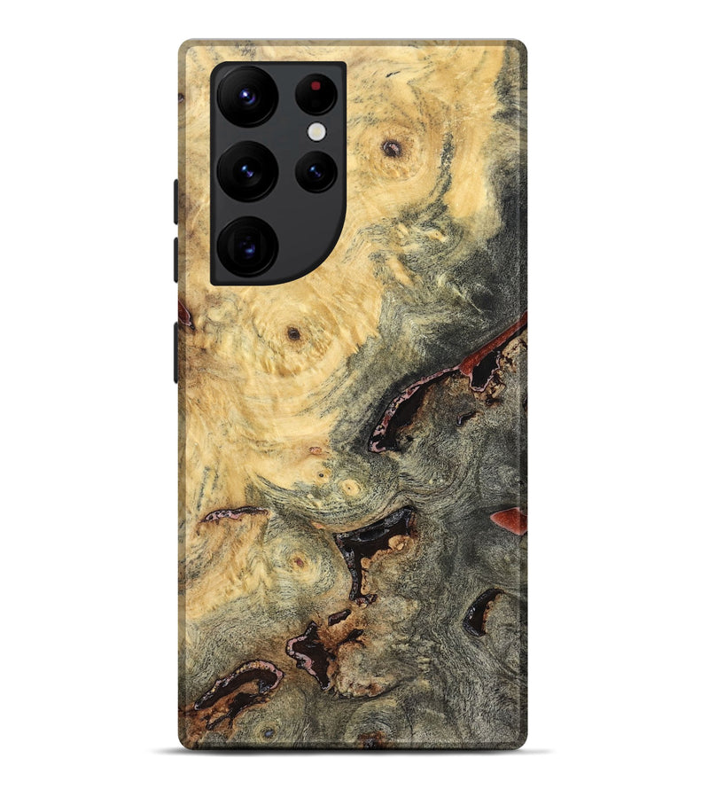Galaxy S22 Ultra Wood Live Edge Phone Case - Bud (Solid Wood, 824109)