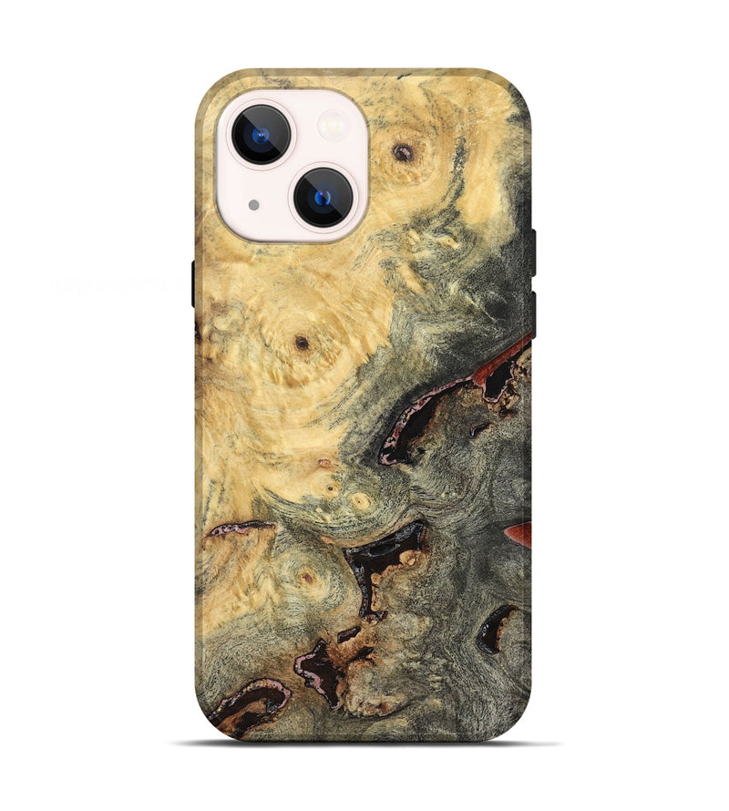 iPhone 13 Wood Live Edge Phone Case - Bud (Solid Wood, 824109)