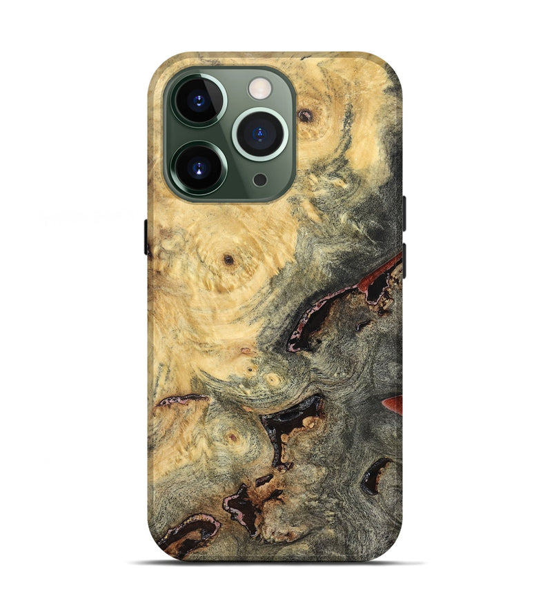 iPhone 13 Pro Wood Live Edge Phone Case - Bud (Solid Wood, 824109)