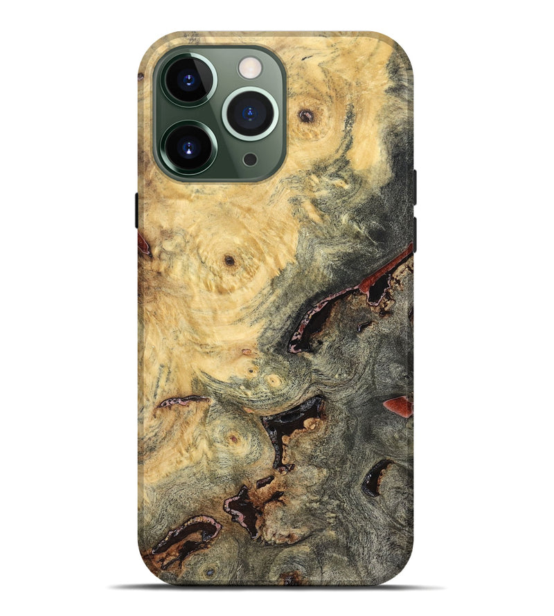 iPhone 13 Pro Max Wood Live Edge Phone Case - Bud (Solid Wood, 824109)