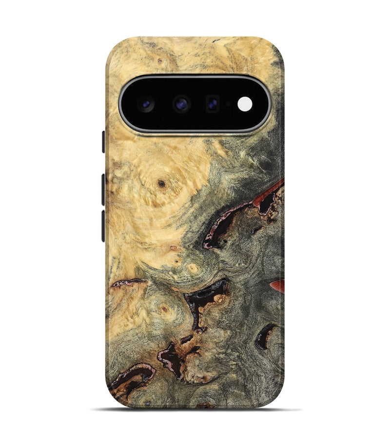 Pixel 11 Pro Wood Live Edge Phone Case - Bud (Solid Wood, 824109)