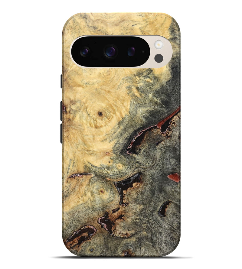 Pixel 9 Pro XL Wood Live Edge Phone Case - Bud (Solid Wood, 824109)
