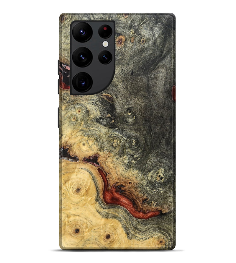 Galaxy S22 Ultra Wood Live Edge Phone Case - Jodie (Solid Wood, 824113)