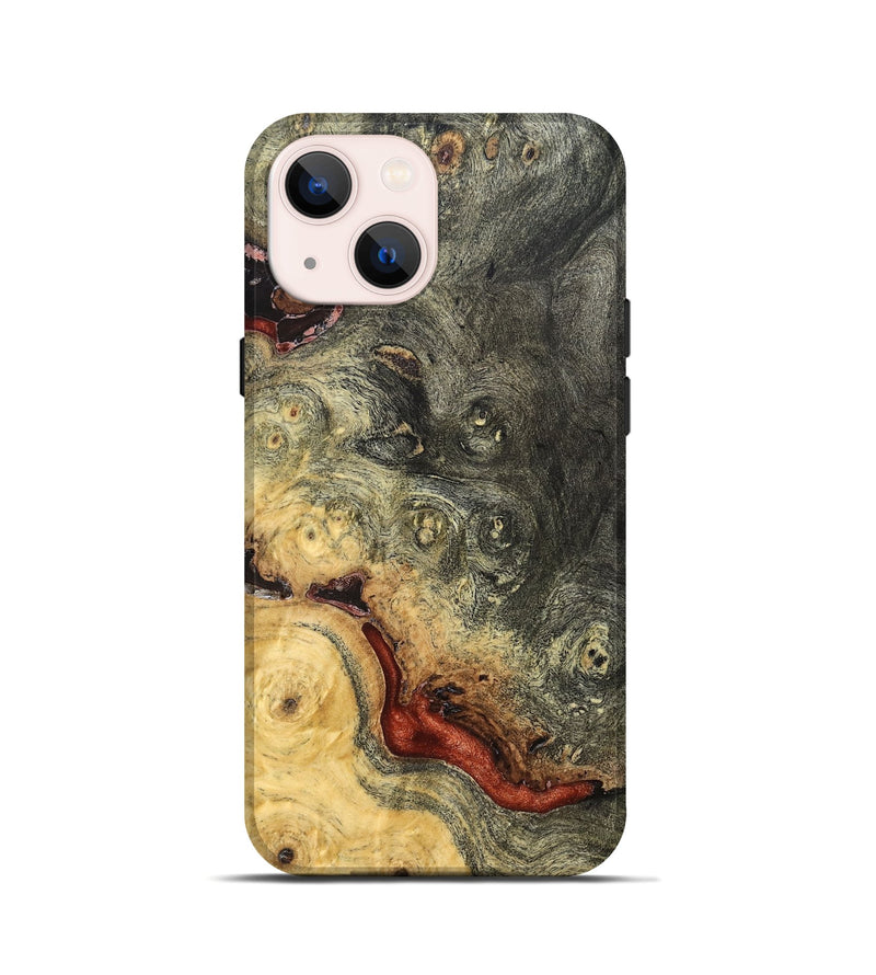 iPhone 13 mini Wood Live Edge Phone Case - Jodie (Solid Wood, 824113)