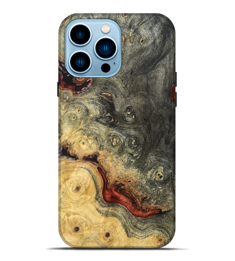 iPhone 14 Pro Max Wood Live Edge Phone Case - Jodie (Solid Wood, 824113)