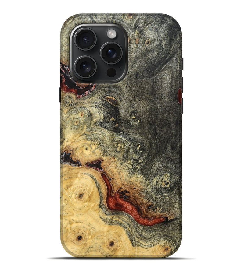 iPhone 16 Pro Max Wood Live Edge Phone Case - Jodie (Solid Wood, 824113)