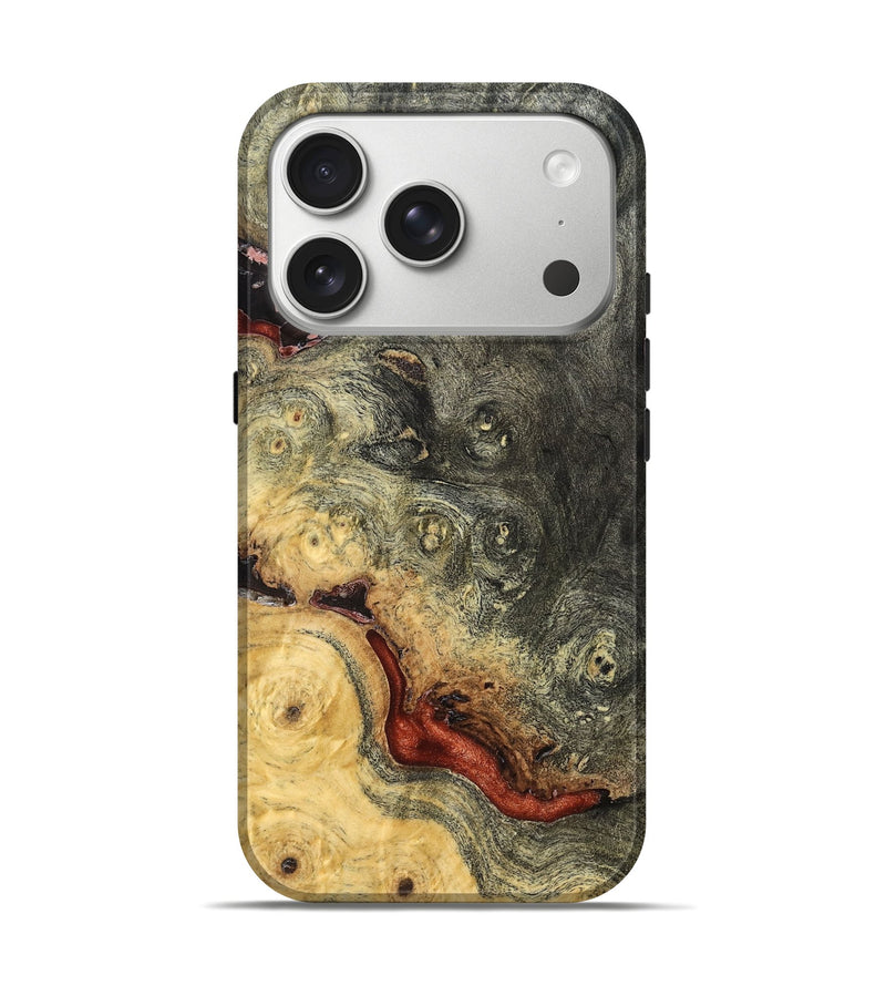 iPhone 17 Pro Wood Live Edge Phone Case - Jodie (Solid Wood, 824113)
