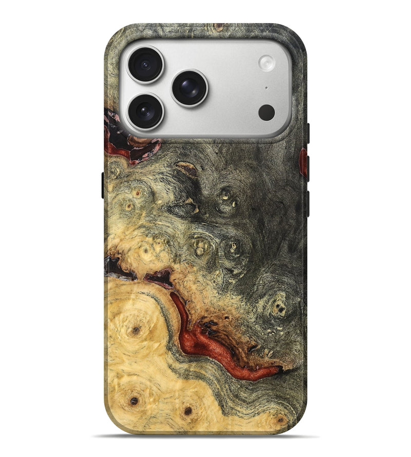 iPhone 17 Pro Max Wood Live Edge Phone Case - Jodie (Solid Wood, 824113)
