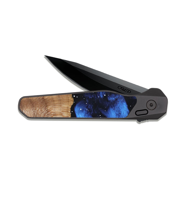 EDC Dark Slate Wood Pocket Knife - Era (Cosmos, 824118)