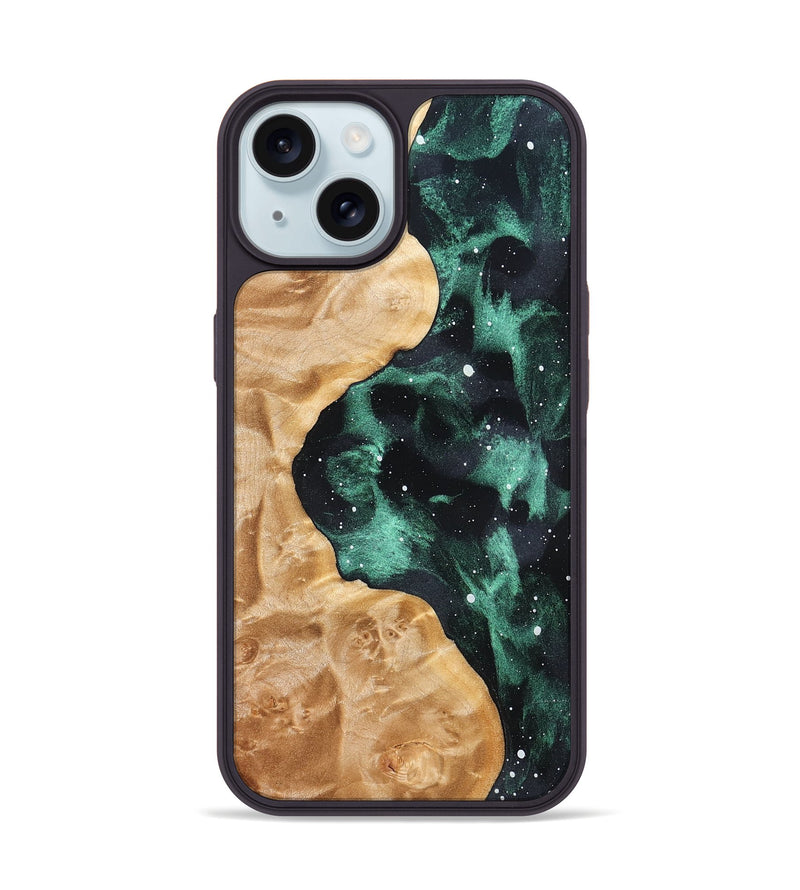 iPhone 15 Wood Phone Case - Elodie (Cosmos, 824119)