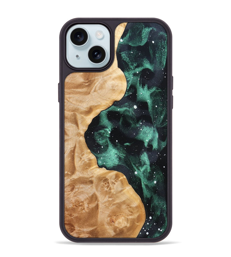 iPhone 15 Plus Wood Phone Case - Elodie (Cosmos, 824119)