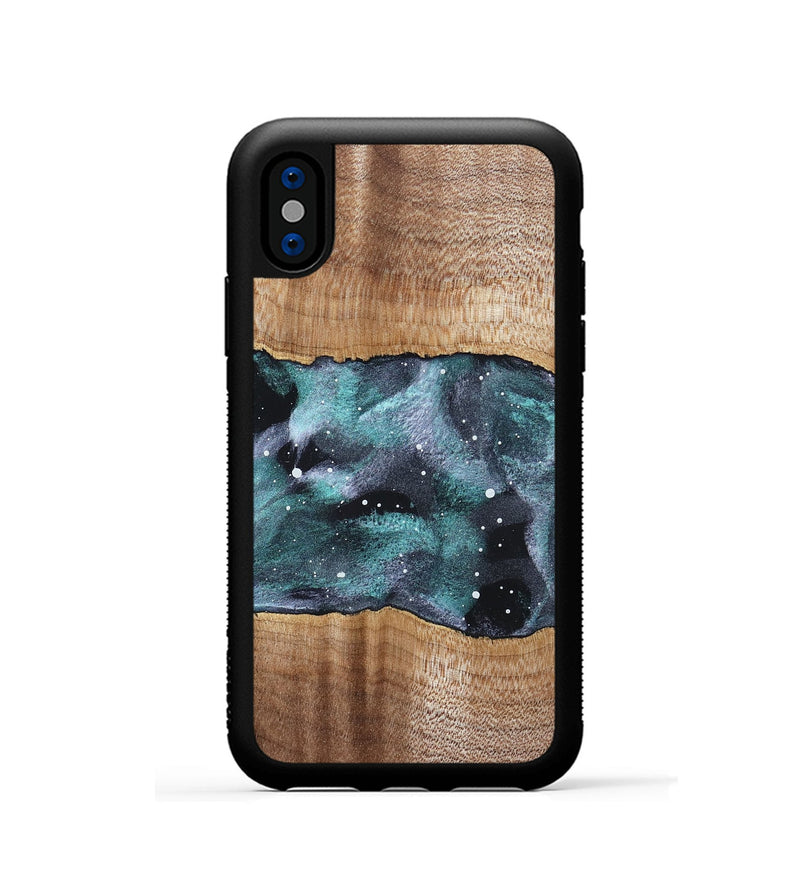 iPhone Xs Wood Phone Case - Harriet (Cosmos, 824121)