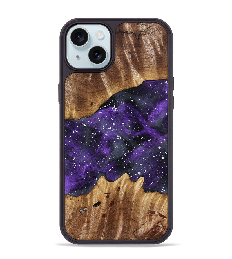 iPhone 15 Plus Wood Phone Case - Jazmine (Cosmos, 824126)