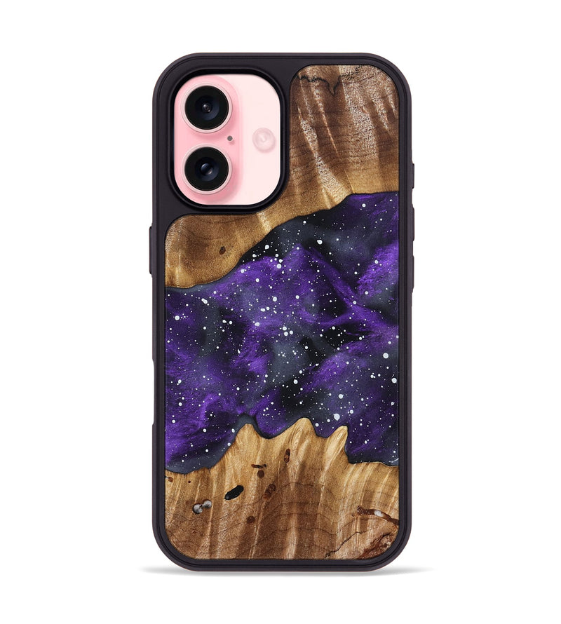 iPhone 16 Wood Phone Case - Jazmine (Cosmos, 824126)