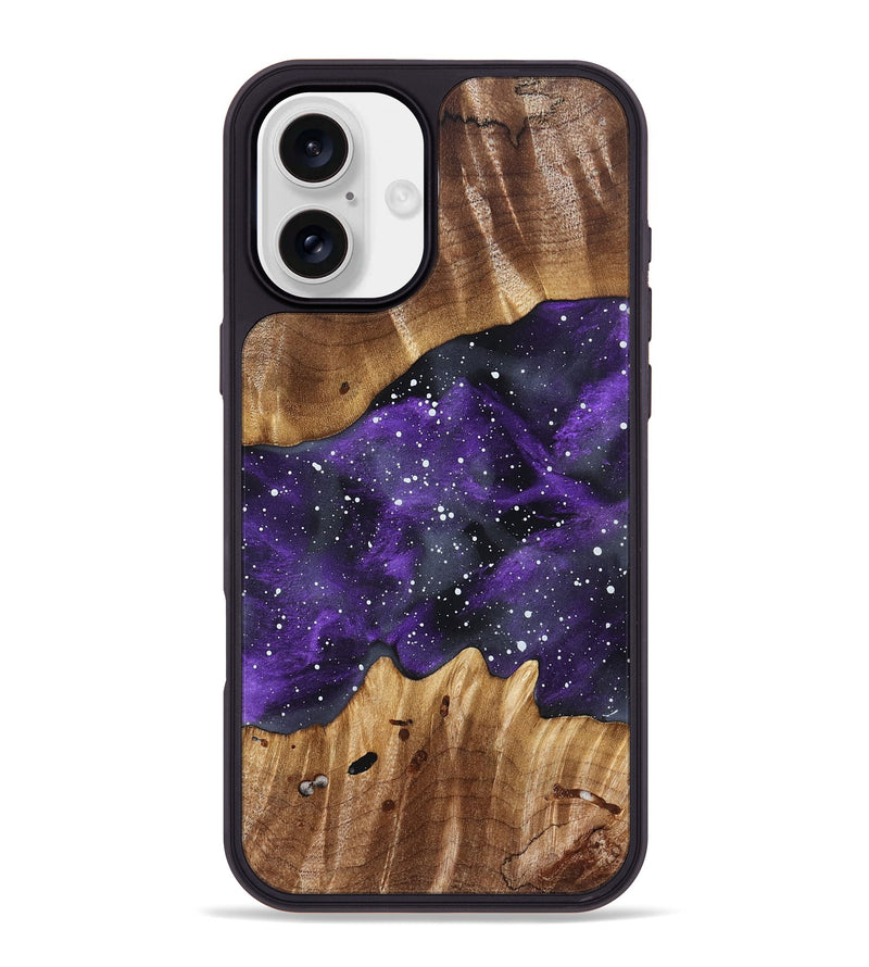 iPhone 16 Plus Wood Phone Case - Jazmine (Cosmos, 824126)