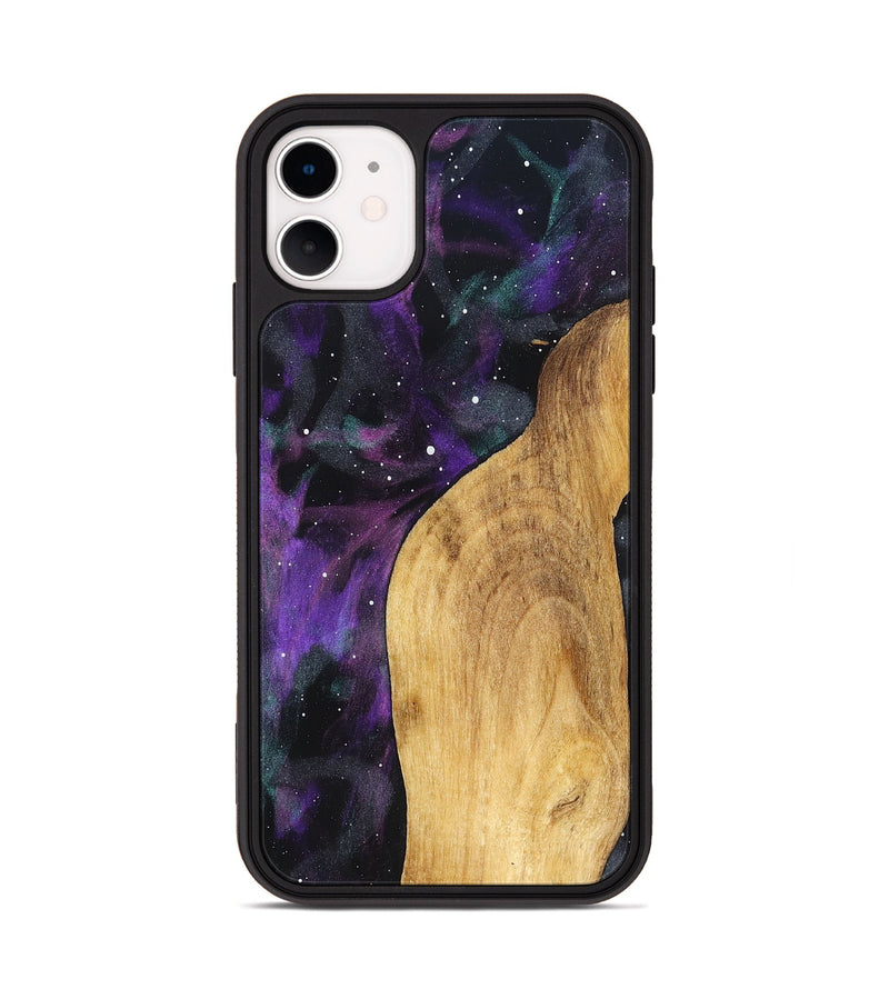 iPhone 11 Wood Phone Case - Cleta (Cosmos, 824128)