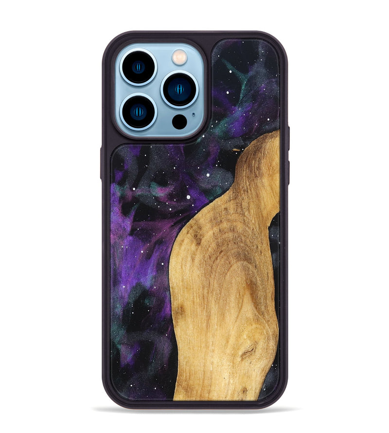 iPhone 14 Pro Max Wood Phone Case - Cleta (Cosmos, 824128)