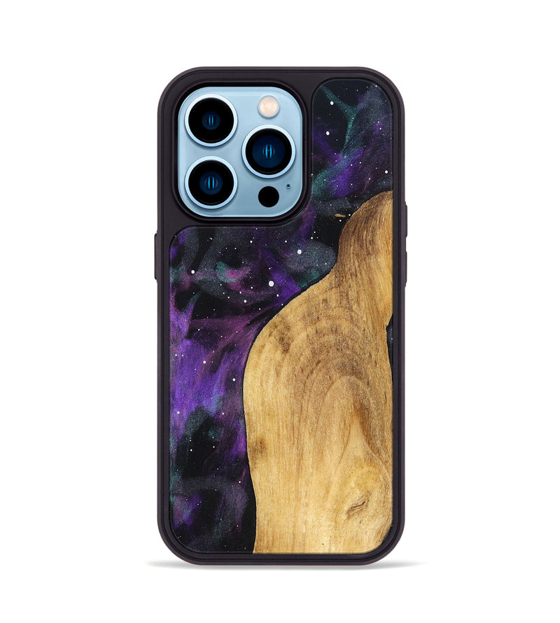 iPhone 14 Pro Wood Phone Case - Cleta (Cosmos, 824128)