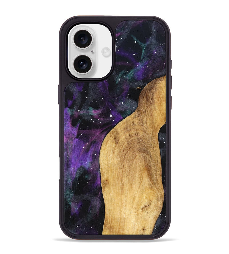 iPhone 16 Plus Wood Phone Case - Cleta (Cosmos, 824128)