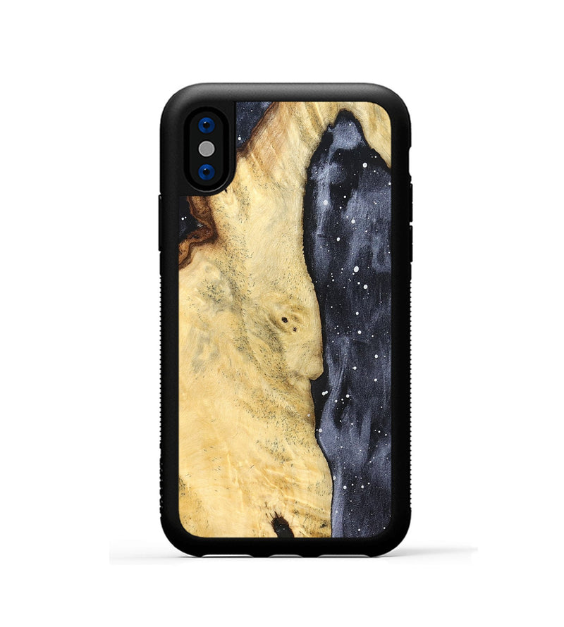 iPhone Xs Wood Phone Case - Emmit (Cosmos, 824136)