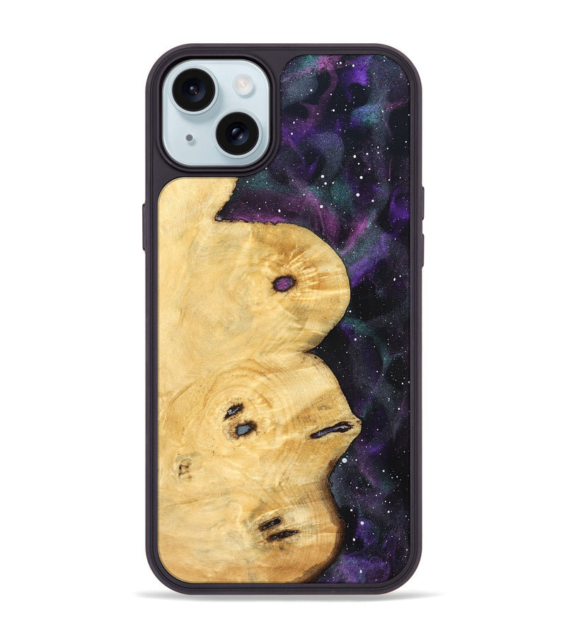 iPhone 15 Plus Wood Phone Case - Gaye (Cosmos, 824138)
