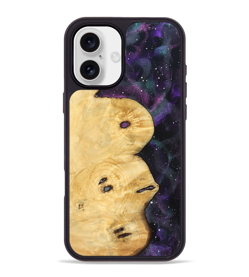 iPhone 16 Plus Wood Phone Case - Gaye (Cosmos, 824138)