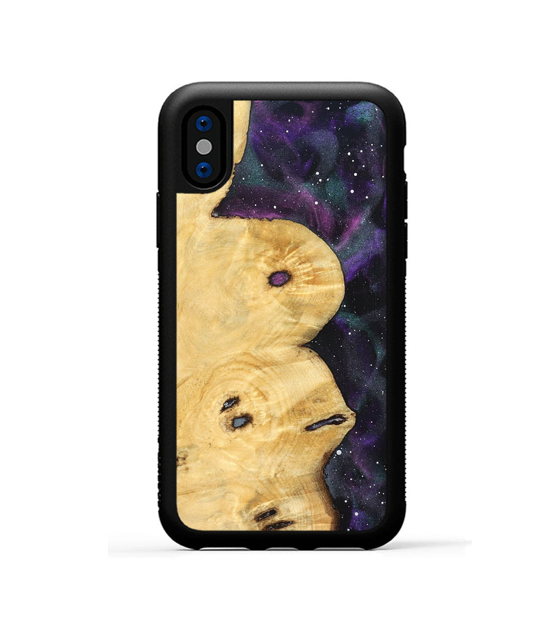 iPhone Xs Wood Phone Case - Gaye (Cosmos, 824138)
