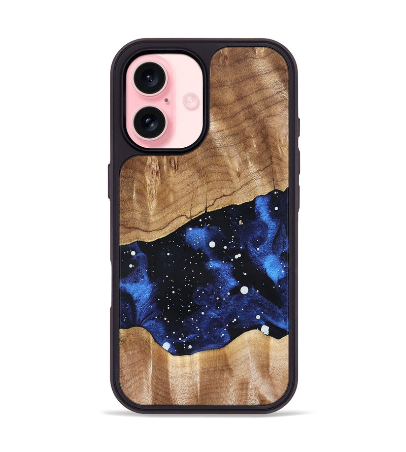iPhone 16 Wood Phone Case - Kailee (Cosmos, 824141)