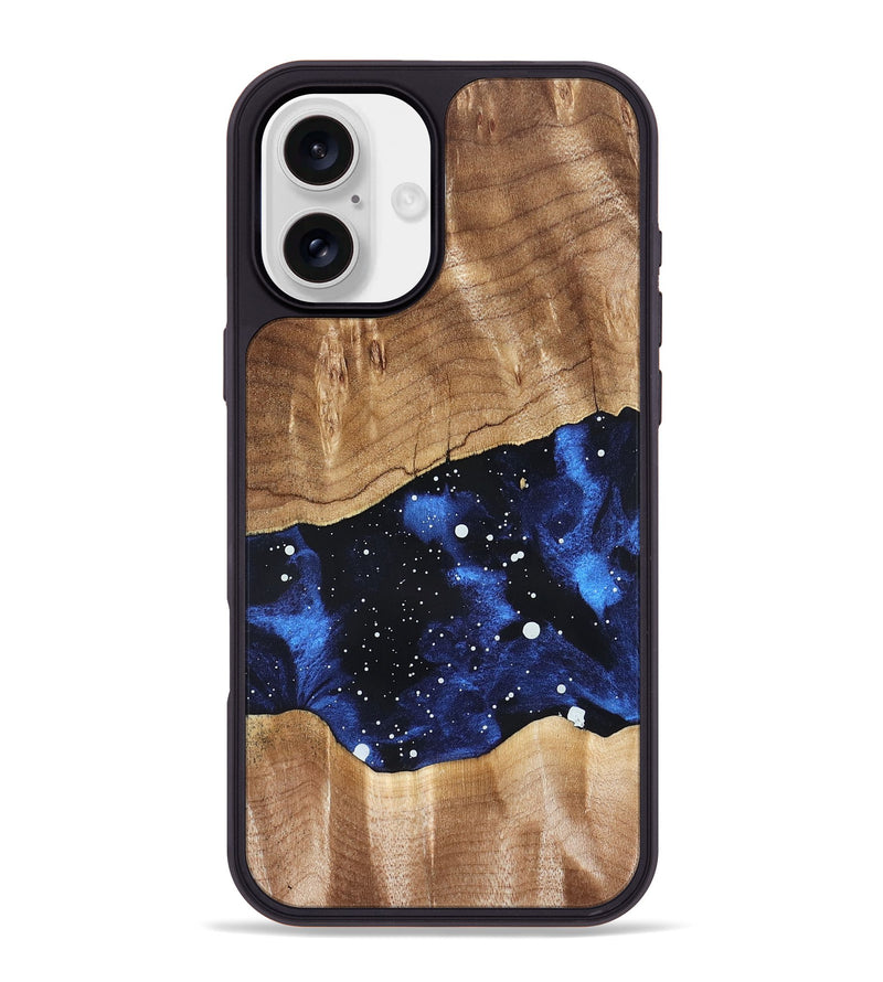 iPhone 16 Plus Wood Phone Case - Kailee (Cosmos, 824141)