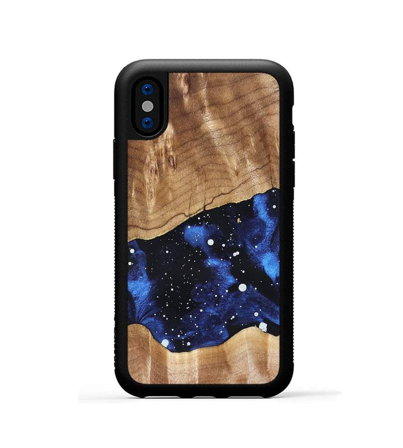iPhone Xs Wood Phone Case - Kailee (Cosmos, 824141)