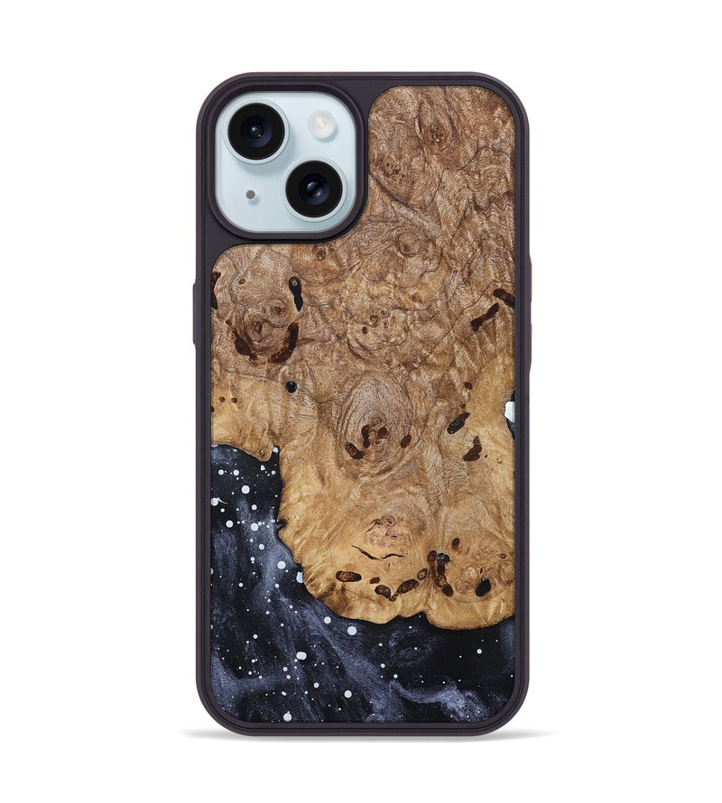 iPhone 15 Wood Phone Case - Elden (Cosmos, 824142)
