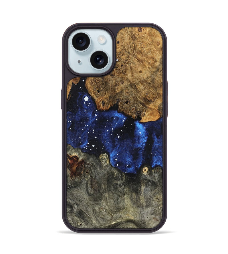 iPhone 15 Wood Phone Case - Barbara (Cosmos, 824169)
