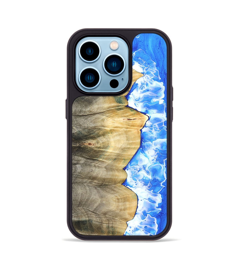 iPhone 14 Pro Wood Phone Case - Ludie (Coastal, 824179)