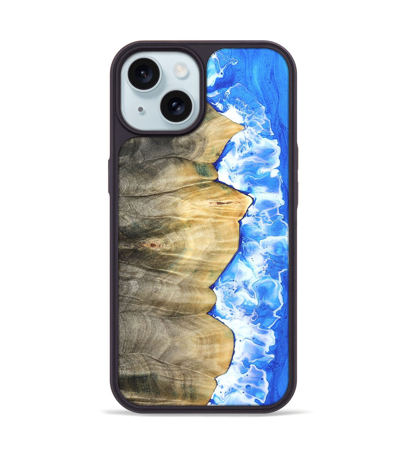 iPhone 15 Wood Phone Case - Ludie (Coastal, 824179)