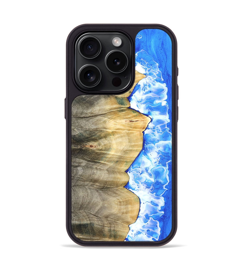 iPhone 15 Pro Wood Phone Case - Ludie (Coastal, 824179)
