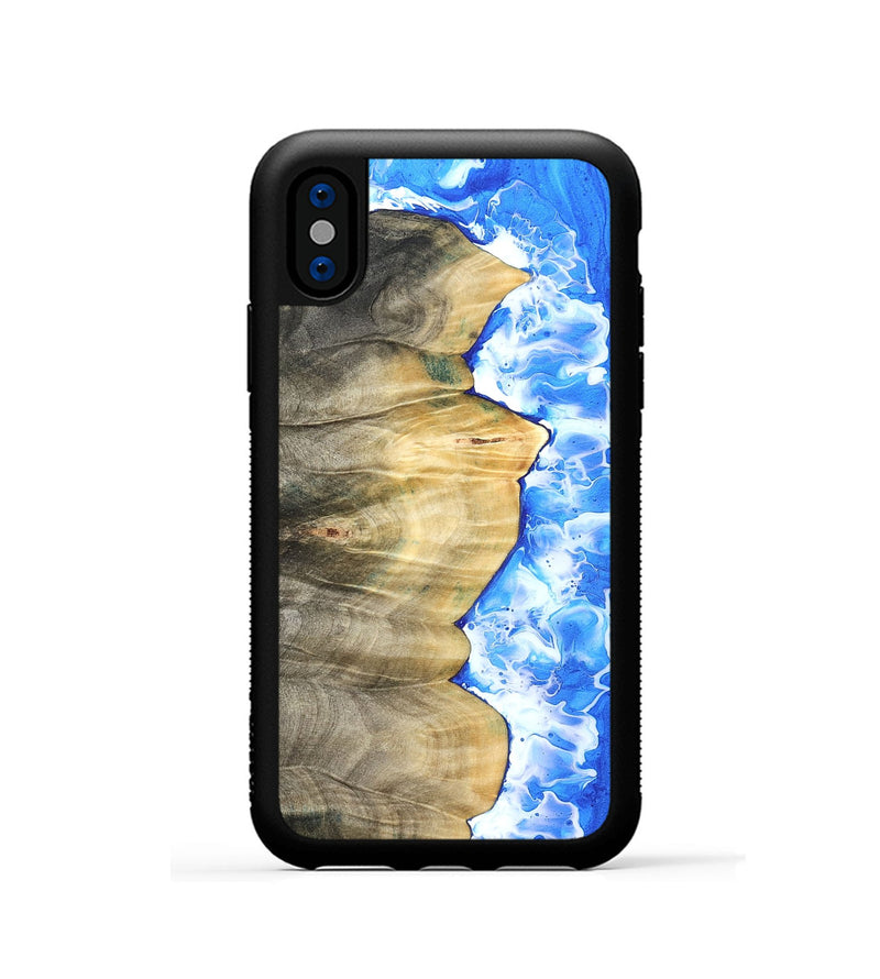 iPhone Xs Wood Phone Case - Ludie (Coastal, 824179)