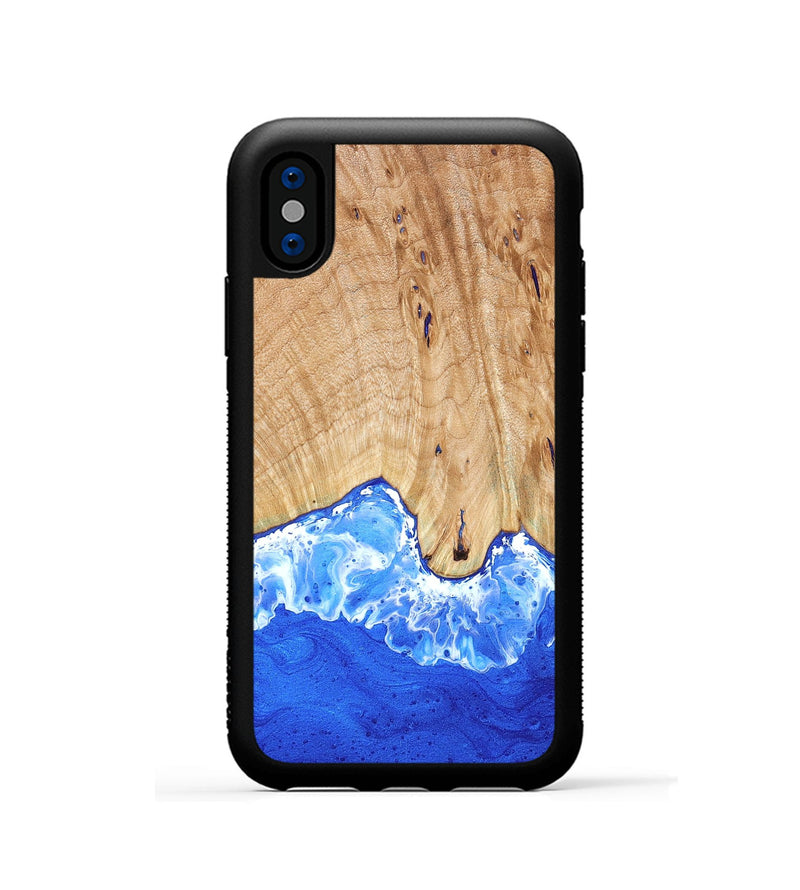 iPhone Xs Wood Phone Case - Stacy (Coastal, 824184)