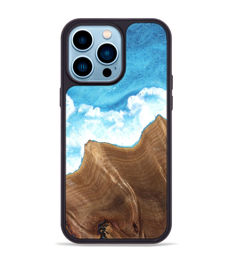 iPhone 14 Pro Max Wood Phone Case - Shelly (Coastal, 824187)