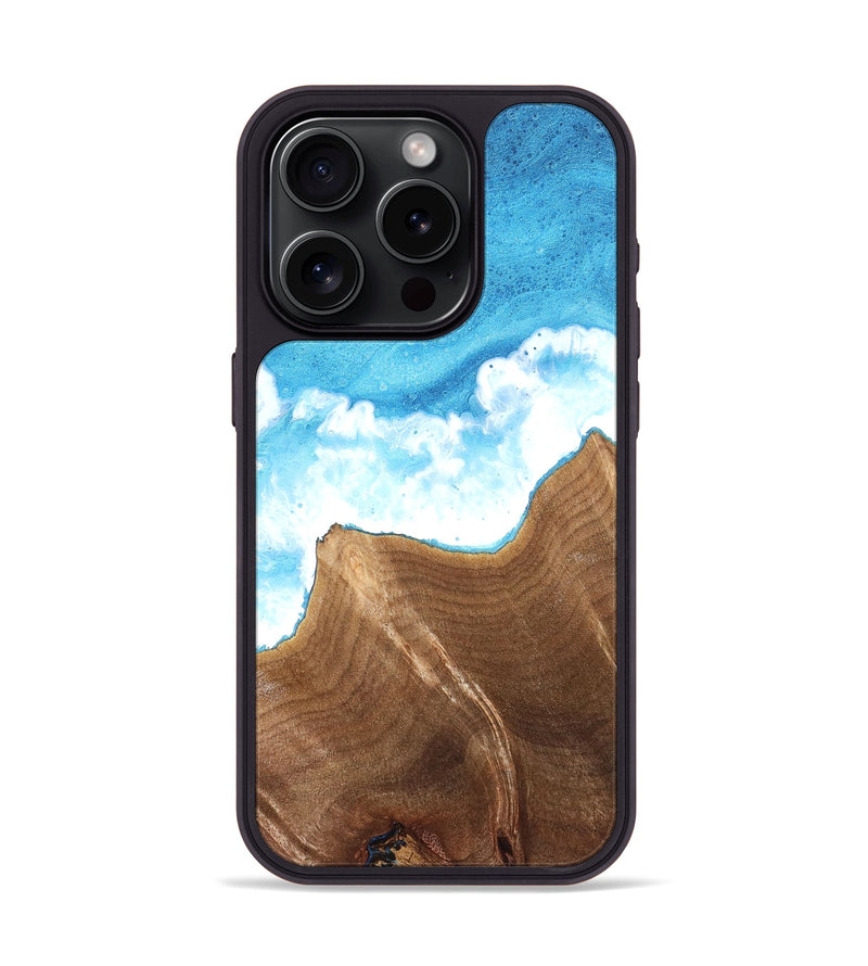 iPhone 15 Pro Wood Phone Case - Shelly (Coastal, 824187)