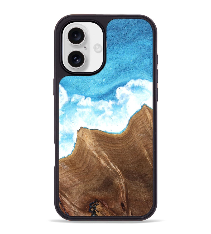 iPhone 16 Plus Wood Phone Case - Shelly (Coastal, 824187)