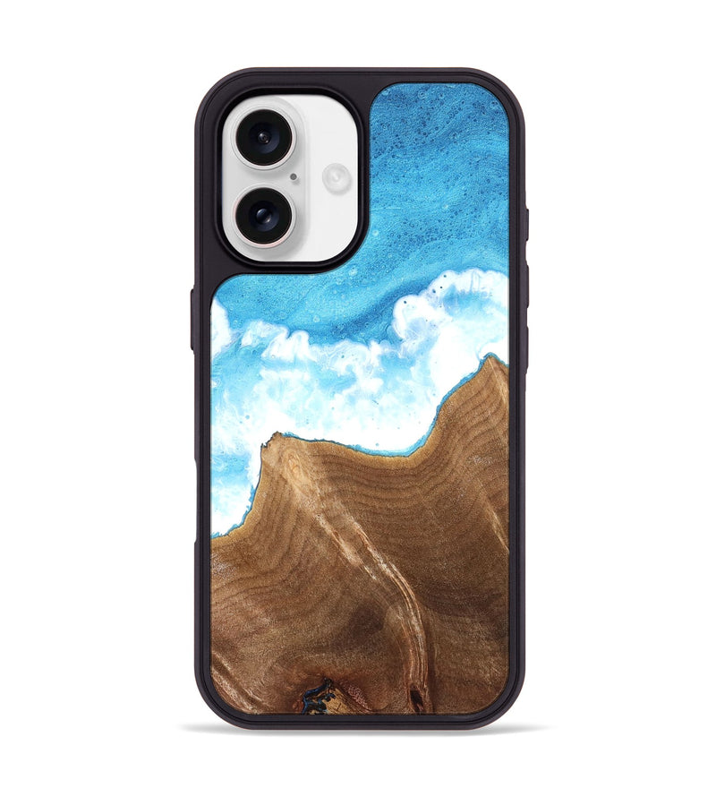 iPhone 17 Wood Phone Case - Shelly (Coastal, 824187)