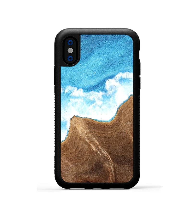 iPhone Xs Wood Phone Case - Shelly (Coastal, 824187)