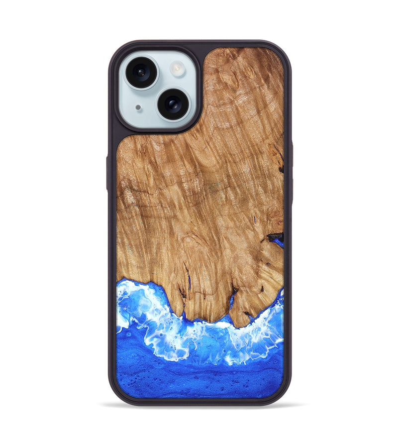 iPhone 15 Wood Phone Case - Rusty (Coastal, 824192)