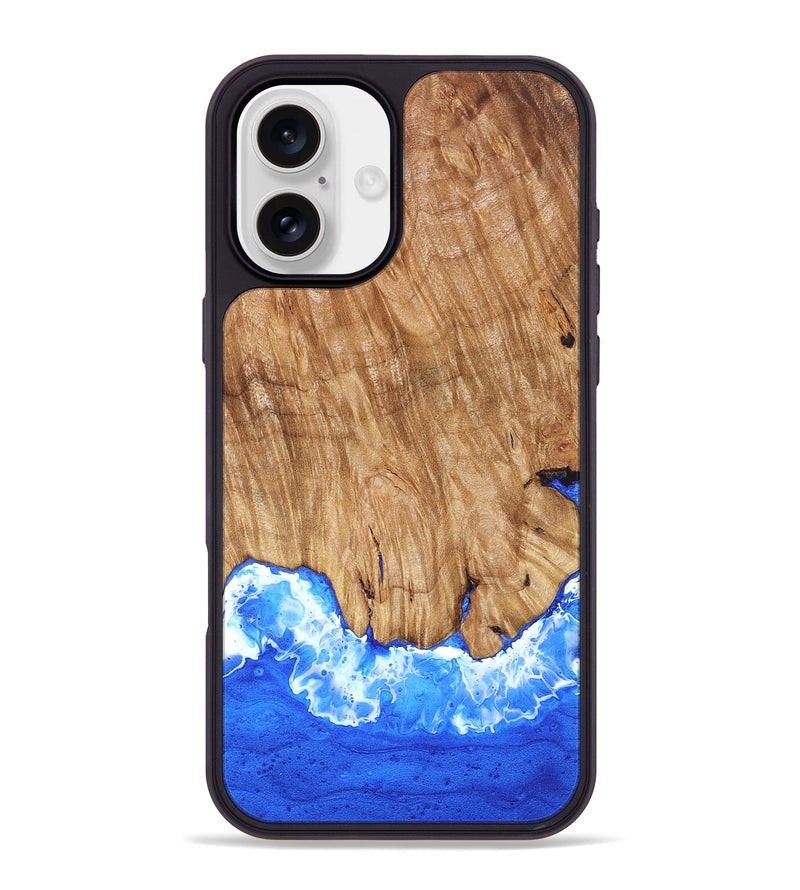 iPhone 16 Plus Wood Phone Case - Rusty (Coastal, 824192)