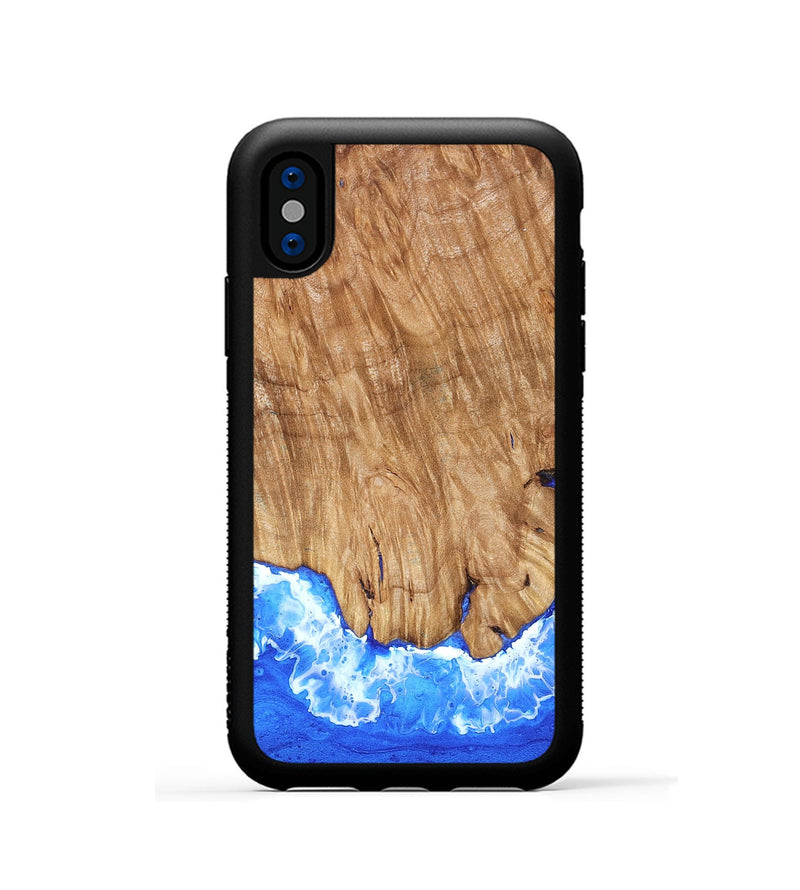 iPhone Xs Wood Phone Case - Rusty (Coastal, 824192)